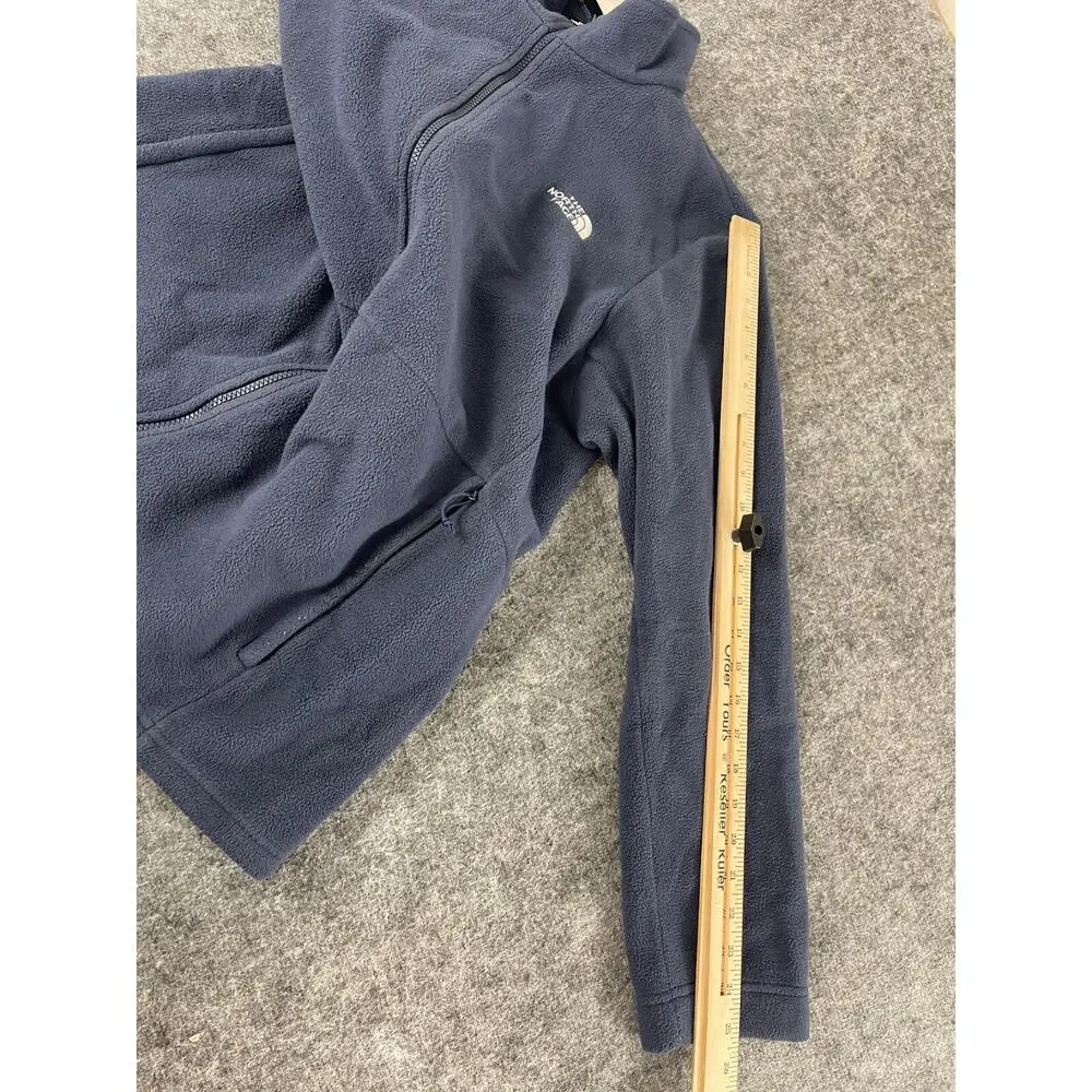 The North Face Jacket Mens Extra Large Blue Fleece Full Zip Sweater N253